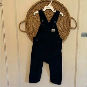 Carter's Navy Toddler Overalls with Front Pocket